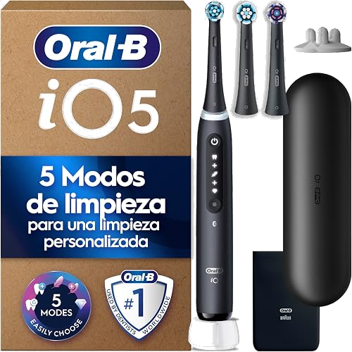 Cepillo eléctrico Oral-B iO 5N con 3 cabezales