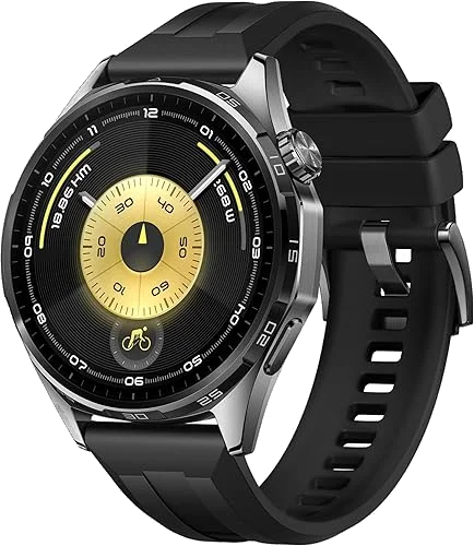HUAWEI Watch GT 6 46 mm con GPS y pantalla AMOLED de 1,47", negro