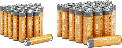 Amazon Basics pack de 48 pilas alcalinas (24 AA + 24 AAA)