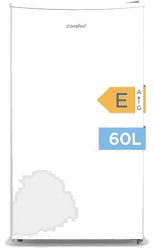 Congelador vertical Comfee de 60 litros