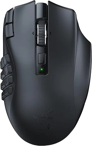 Ratón gaming inalámbrico Razer Naga V2 HyperSpeed para MMO