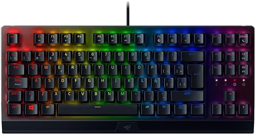 Teclado mecánico Razer BlackWidow V3 Tenkeyless (switch amarillo, RGB)
