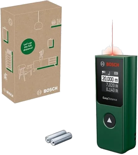 Medidor láser Bosch EasyDistance 20 (hasta 20 m, tamaño bolsillo)