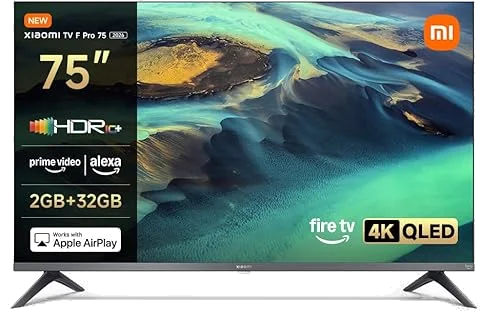 Xiaomi TV F Pro 75" 4K QLED Smart Fire TV (L75MB-FPEU)