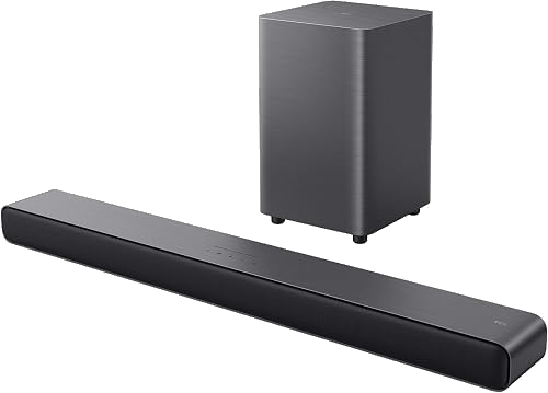 Barra de sonido TCL S55HE 2.1 con subwoofer inalámbrico y Dolby Atmos