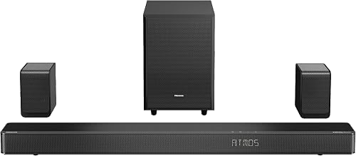 Barra de sonido Hisense AX5125H 5.1.2 con altavoces traseros inalámbricos