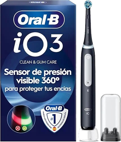 Cepillo eléctrico Oral-B iO 3N negro con 1 cabezal