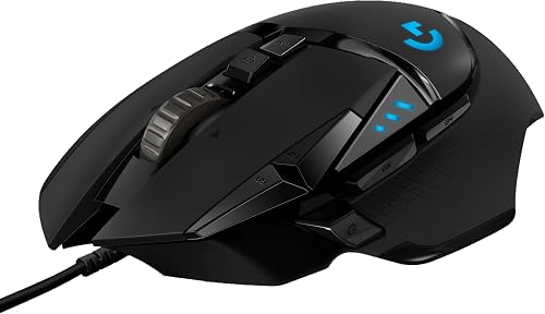 Logitech G502 Hero: ratón gaming con cable y sensor HERO 25K