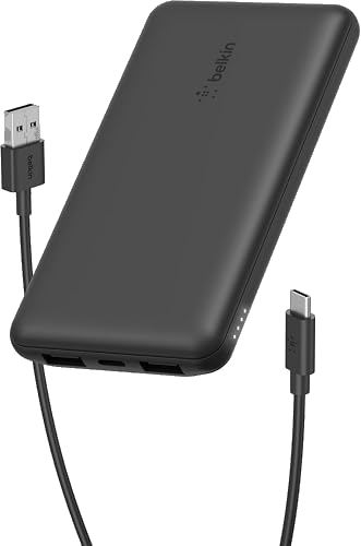 Belkin BoostCharge batería externa 10.000 mAh USB-C y USB-A