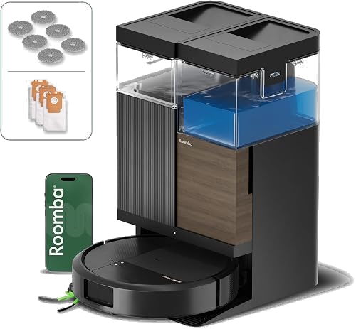 iRobot Roomba Plus 576 Combo robot aspirador y friegasuelos con base AutoWash