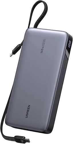 Power bank UGREEN Nexode 25000 mAh de 165 W con carga rápida PD 140 W