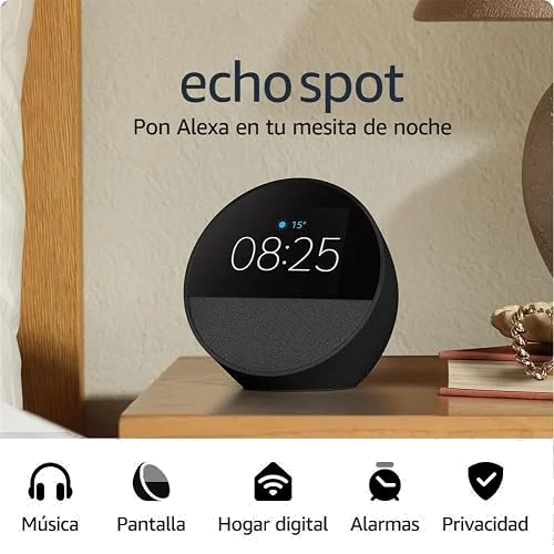 Amazon Echo Spot, despertador inteligente con Alexa