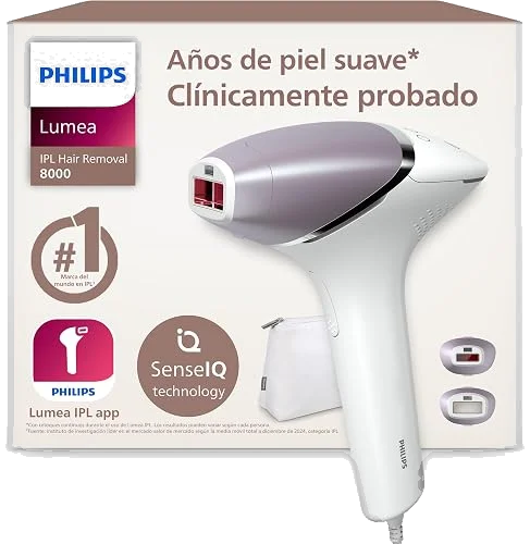 Philips Lumea IPL serie 8000, depiladora de luz pulsada