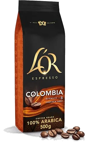 Café en grano L'OR Espresso Colombia 100 % arábica 500 g