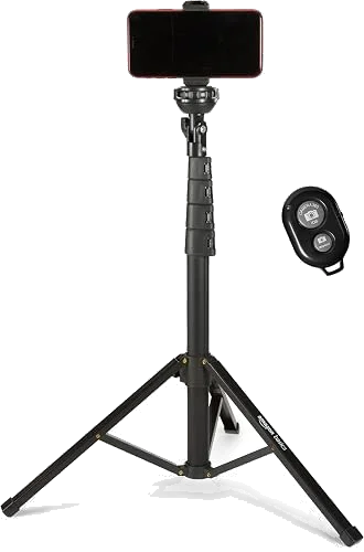 Amazon Basics trípode y palo selfie extensible 162 cm con mando