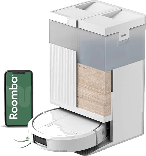 iRobot Roomba Plus 575 Combo con base AutoWash, robot aspirador y friegasuelos