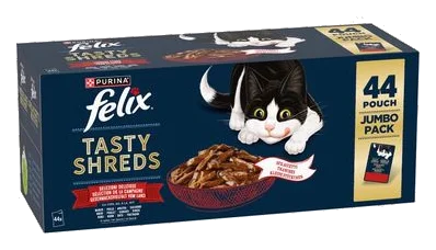Felix comida húmeda para gatos, pack 88 x 80/85 g (Fantastic pollo, vacuno y más)