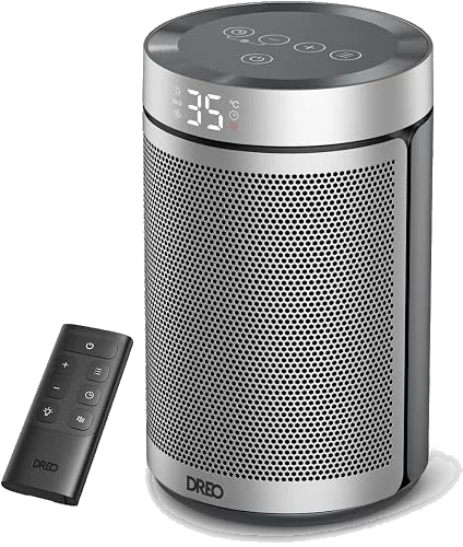 Dreo calefactor silencioso 34 dB 1.500 W